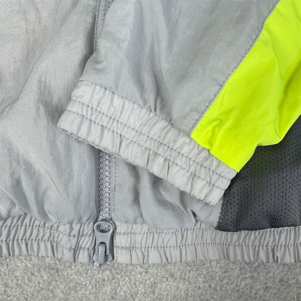 Nike x CLOT Track Jacket Mens M Gray Reflective Full Zip Windbreaker - Picture 3 of 16